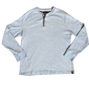 Alesbury NWOT Men’s Sky Blue Thermal Long Sleeve Shirt size Large